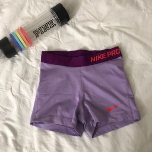 Nike pro dri-fit spandex shorts